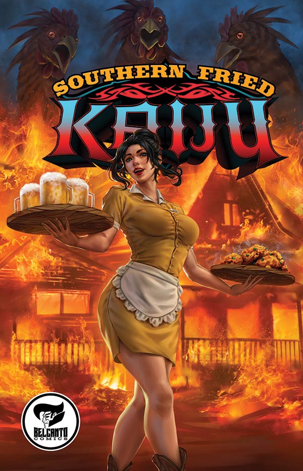Southern Fried Kaiju Variant Cover