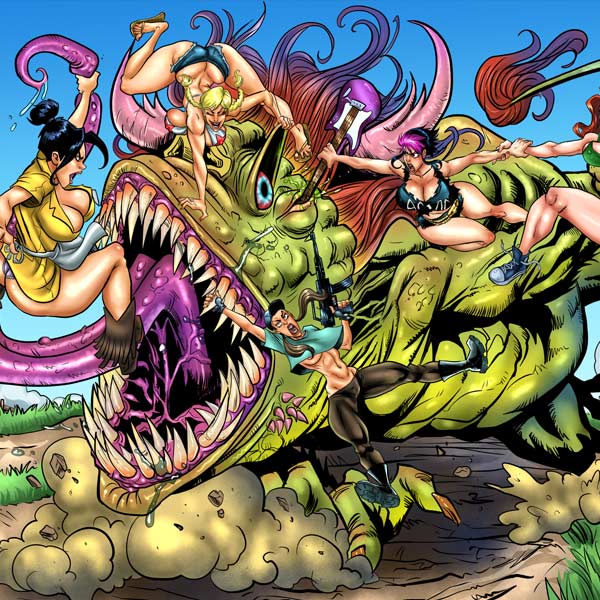Southern Fried Kaiju Volume 3